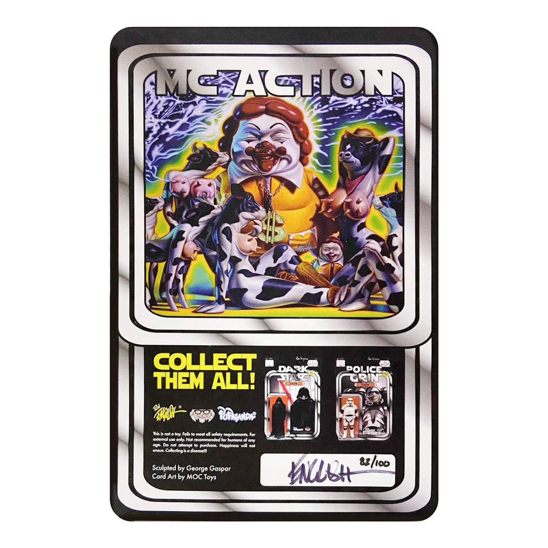 TOY TOKYO NEW ARRIVALS Ron English X DKE Toys - MC Action Supersized Exclusive 4 TOY TOKYO NEW ARRIVALS Ron English X DKE Toys - MC Action Supersized Exclusive