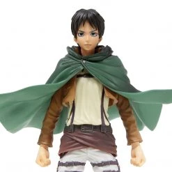 TOY TOKYO Banpresto X Bandai: Attack On Titan - Masters Stars Piece The Eren Yeager Figure (Red Color) Signed By Bryce Papenbrook