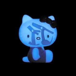 TOY TOKYO MEDICOM TOY X Sanrio X Cap & Pep - Hello Kitty Glow In The Dark Figure