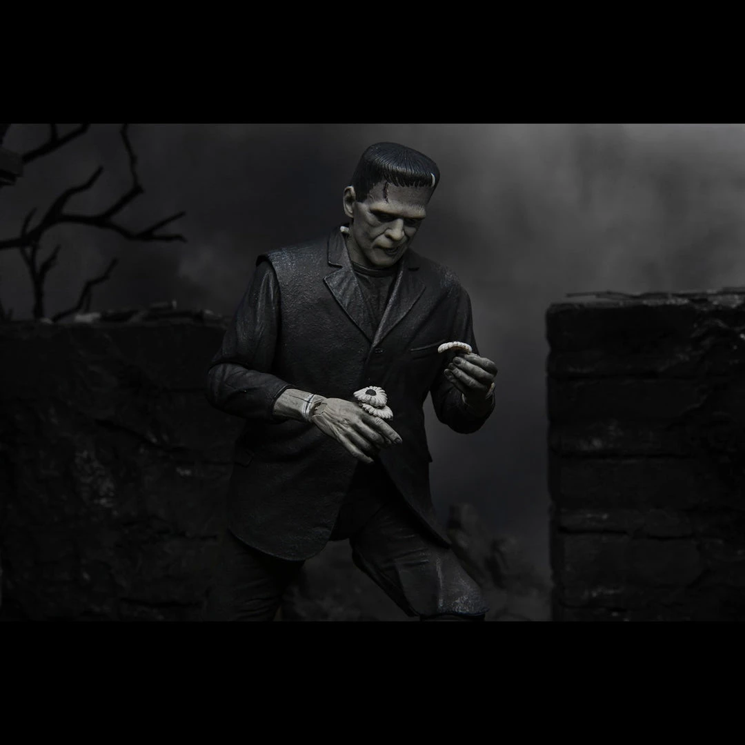 TOY TOKYO NECA: Ultimate Frankenstein's Monster Black & White 7" Tall Action Figure 17 TOY TOKYO NECA: Ultimate Frankenstein's Monster Black & White 7" Tall Action Figure
