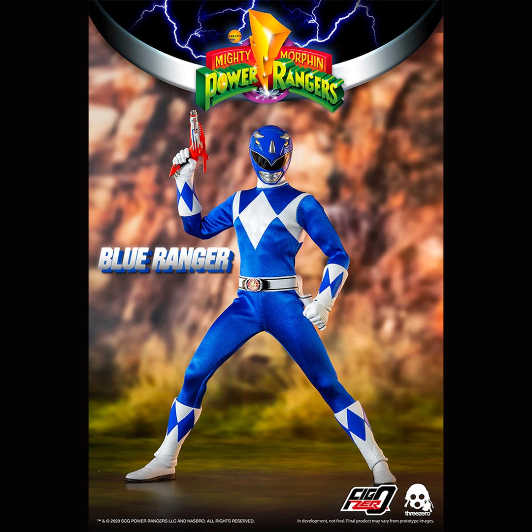 TOY TOKYO NEW ARRIVALS Threezero X FigZero: Mighty Morphin Power Rangers - Blue Ranger 12" Tall Figure 8 TOY TOKYO NEW ARRIVALS Threezero X FigZero: Mighty Morphin Power Rangers - Blue Ranger 12" Tall Figure