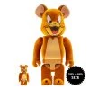 TOY TOKYO MEDICOM TOY: BE@RBRICK - Tom & Jerry - Jerry Flocky 100% & 400%