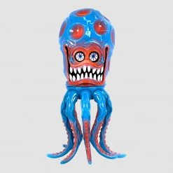 TOY TOKYO MEDICOM TOY: Shelterbank The Wonder Martian Skyblue/Red Sofubi Limited Edition