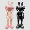 TOY TOKYO KAWS - Accomplice Pink & Black Set Of 2, 2002 1 TOY TOKYO KAWS - Accomplice Pink & Black Set Of 2, 2002