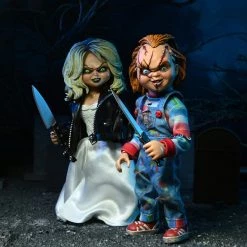TOY TOKYO NECA: Chucky & Tiffany 2 Pack 8" Tall Clothed Figure