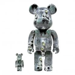 TOY TOKYO MEDICOM TOY: BE@RBRICK - Brandalism Riot Cop 100% & 400%