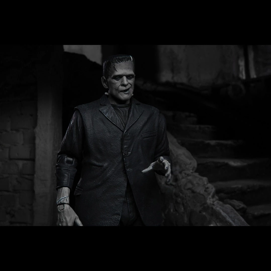 TOY TOKYO NECA: Ultimate Frankenstein's Monster Black & White 7" Tall Action Figure 16 TOY TOKYO NECA: Ultimate Frankenstein's Monster Black & White 7" Tall Action Figure