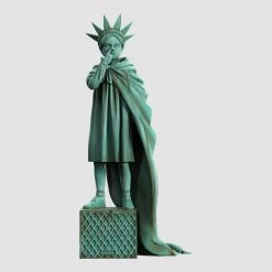 TOY TOKYO Mighty Jaxx: Brandalised - Liberty Girl (Freedom Edition) Polystone Limited Edition