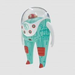 TOY TOKYO Strangeco X Planet 6: Mars-1 - Observer Teal/White 6" Tall Vinyl Figure NEW ARRIVALS