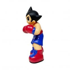 TOY TOKYO ToyQube X Tezuka Productions - Astro Boy Boxer Retro Red 6" Tall Figure