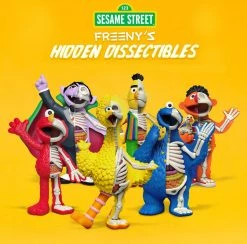 TOY TOKYO Mighty Jaxx: Freeny's Hidden Dissectible - Sesame Street 1 Blind Box Figure