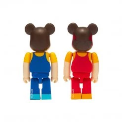 TOY TOKYO MEDICOM TOY: BE@RBRICK - Peko-chan & Poko-chan Hello Version 2 Pack 100%