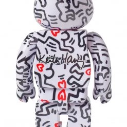 TOY TOKYO MEDICOM TOY: BE@RBRICK - Keith Haring #8 100% & 400%