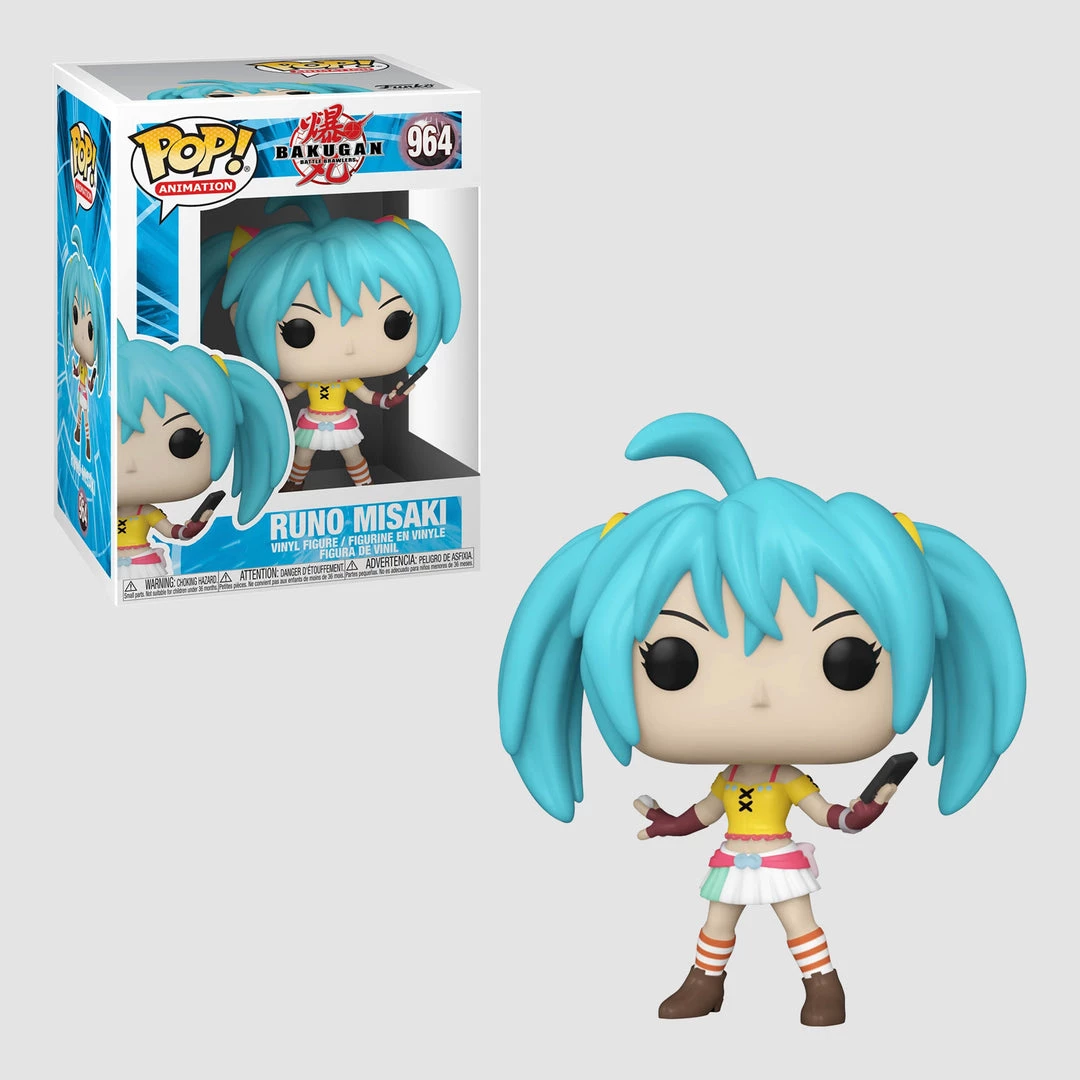 TOY TOKYO Funko Pop! Animation: Bakugan Battle Brawlers - Runo Misaki #964 3 TOY TOKYO Funko Pop! Animation: Bakugan Battle Brawlers - Runo Misaki #964