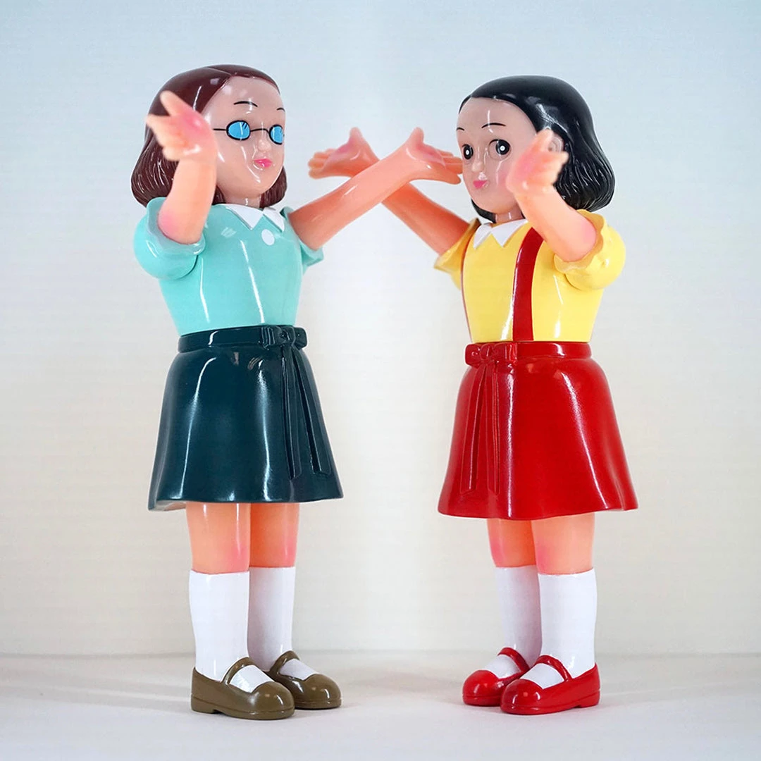 TOY TOKYO Awesome Toy: Chibi Maruko-chan "BFF Twins" Soft Vinyl Figure 6 TOY TOKYO Awesome Toy: Chibi Maruko-chan "BFF Twins" Soft Vinyl Figure