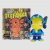 TOY TOKYO Ron English X Pop Life: Popaganda - Elefanka 8" Blue NYCC 2019 Exclusive