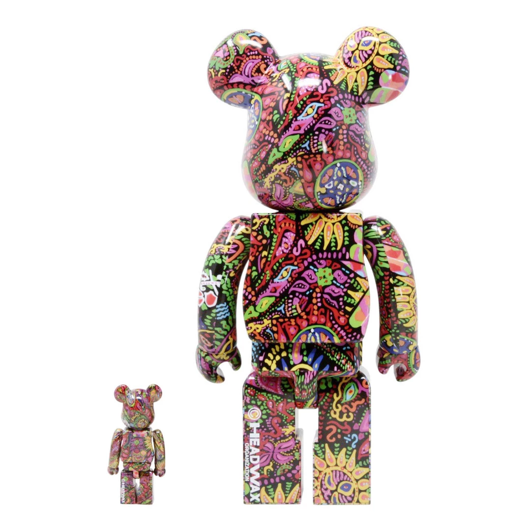 TOY TOKYO MEDICOM TOY: BE@RBRICK - Psychedelic Paisley 100% & 400% 6 TOY TOKYO MEDICOM TOY: BE@RBRICK - Psychedelic Paisley 100% & 400%