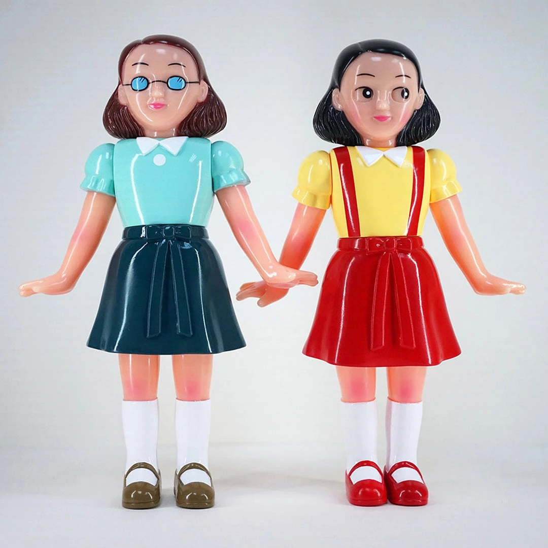 TOY TOKYO Awesome Toy: Chibi Maruko-chan "BFF Twins" Soft Vinyl Figure 5 TOY TOKYO Awesome Toy: Chibi Maruko-chan "BFF Twins" Soft Vinyl Figure