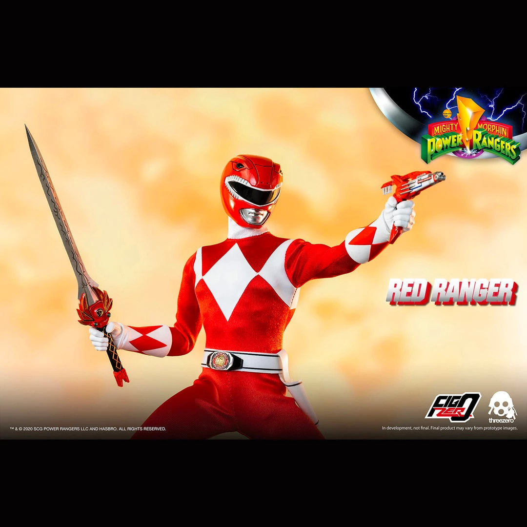 TOY TOKYO NEW ARRIVALS Threezero X FigZero: Mighty Morphin Power Rangers - Red Ranger 12" Tall Figure 7 TOY TOKYO NEW ARRIVALS Threezero X FigZero: Mighty Morphin Power Rangers - Red Ranger 12" Tall Figure