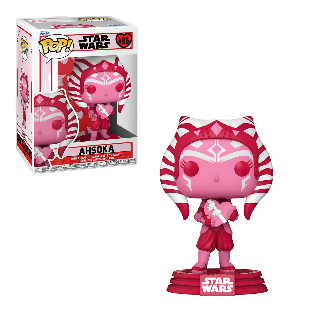 TOY TOKYO Funko Pop! Star Wars: Ahsoka With Heart #496 3 TOY TOKYO Funko Pop! Star Wars: Ahsoka With Heart #496