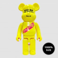 TOY TOKYO MEDICOM TOY: BE@RBRICK - Sex Pistols Yellow 1000%
