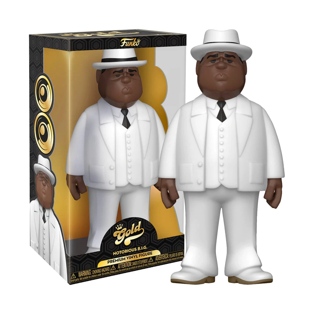 TOY TOKYO Funko Vinyl Gold 12" Notorious B.I.G. In White Suit 3 TOY TOKYO Funko Vinyl Gold 12" Notorious B.I.G. In White Suit