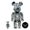 TOY TOKYO MEDICOM TOY: BE@RBRICK - Brandalism Riot Cop 100% & 400%