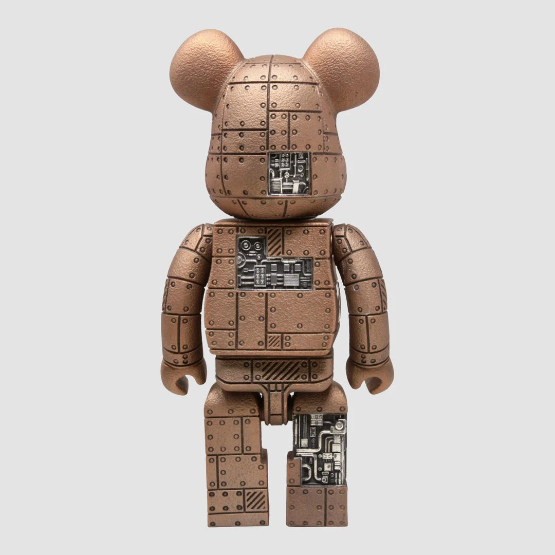 TOY TOKYO MEDICOM TOY: BE@RBRICK - Royal Selangor Steampunk Pewter (Brown) 400% 7 TOY TOKYO MEDICOM TOY: BE@RBRICK - Royal Selangor Steampunk Pewter (Brown) 400%