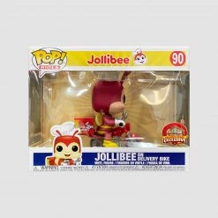 TOY TOKYO Funko Pop! Rides: Jollibee On Delivery Bike #90 Jollibee Store Exclusive