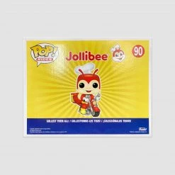 TOY TOKYO Funko Pop! Rides: Jollibee On Delivery Bike #90 Jollibee Store Exclusive