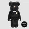 TOY TOKYO MEDICOM TOY: BE@RBRICK - HF Fujiwara Hiroshi Fierce Black 1000%