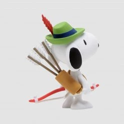 TOY TOKYO MEDICOM TOY: UDF Peanuts Series 11 - Robin Hood Snoopy Green Figure