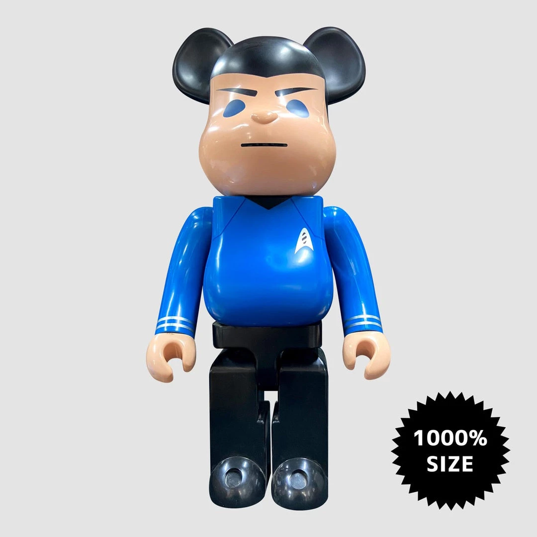 TOY TOKYO MEDICOM TOY: BE@RBRICK - Star Trek Spock 1000% (No Box) 3 TOY TOKYO MEDICOM TOY: BE@RBRICK - Star Trek Spock 1000% (No Box)