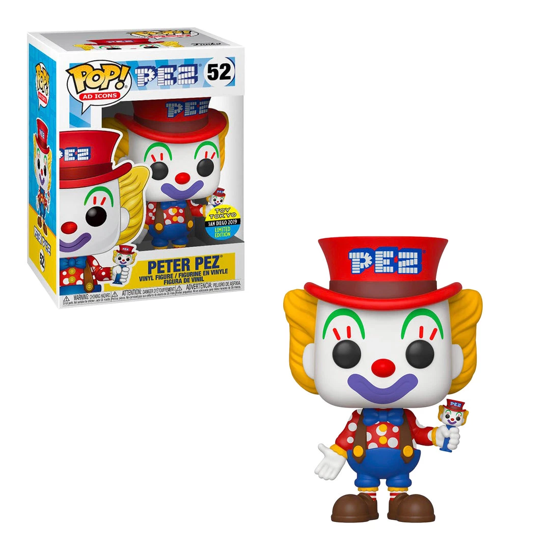 Funko Pop! Ad Icons: PEZ - Peter Pez #52 SDCC 2019 Toy Tokyo Exclusive 3 Funko Pop! Ad Icons: PEZ - Peter Pez #52 SDCC 2019 Toy Tokyo Exclusive