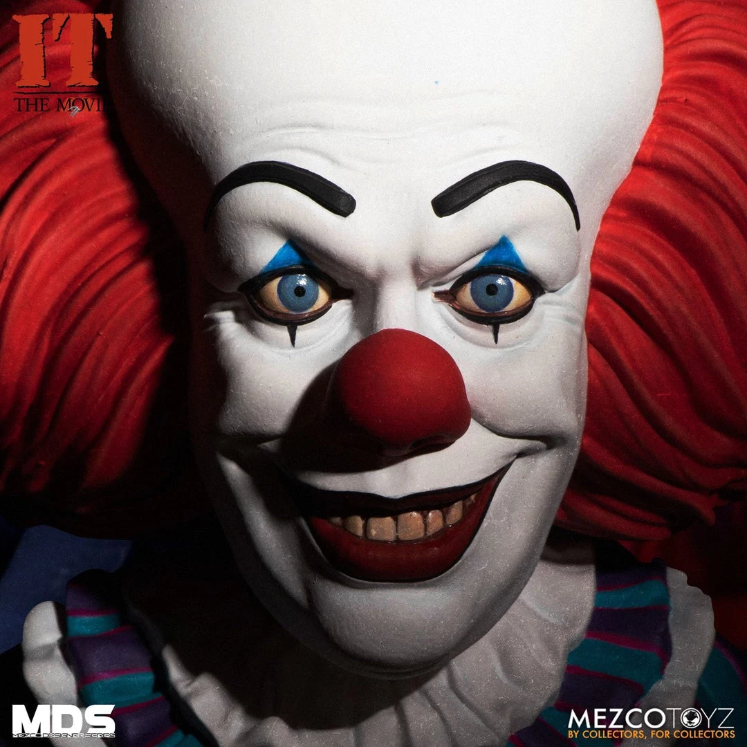 TOY TOKYO Mezco Toyz: MDS Mega Scale - IT (1990) Deluxe Pennywise 6" Tall Figure 4 TOY TOKYO Mezco Toyz: MDS Mega Scale - IT (1990) Deluxe Pennywise 6" Tall Figure