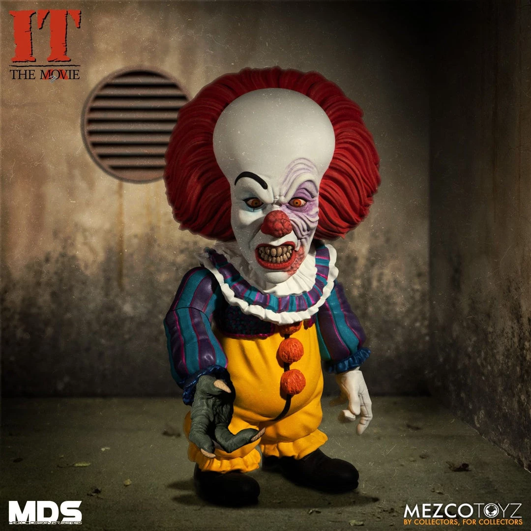 TOY TOKYO Mezco Toyz: MDS Mega Scale - IT (1990) Deluxe Pennywise 6" Tall Figure 6 TOY TOKYO Mezco Toyz: MDS Mega Scale - IT (1990) Deluxe Pennywise 6" Tall Figure