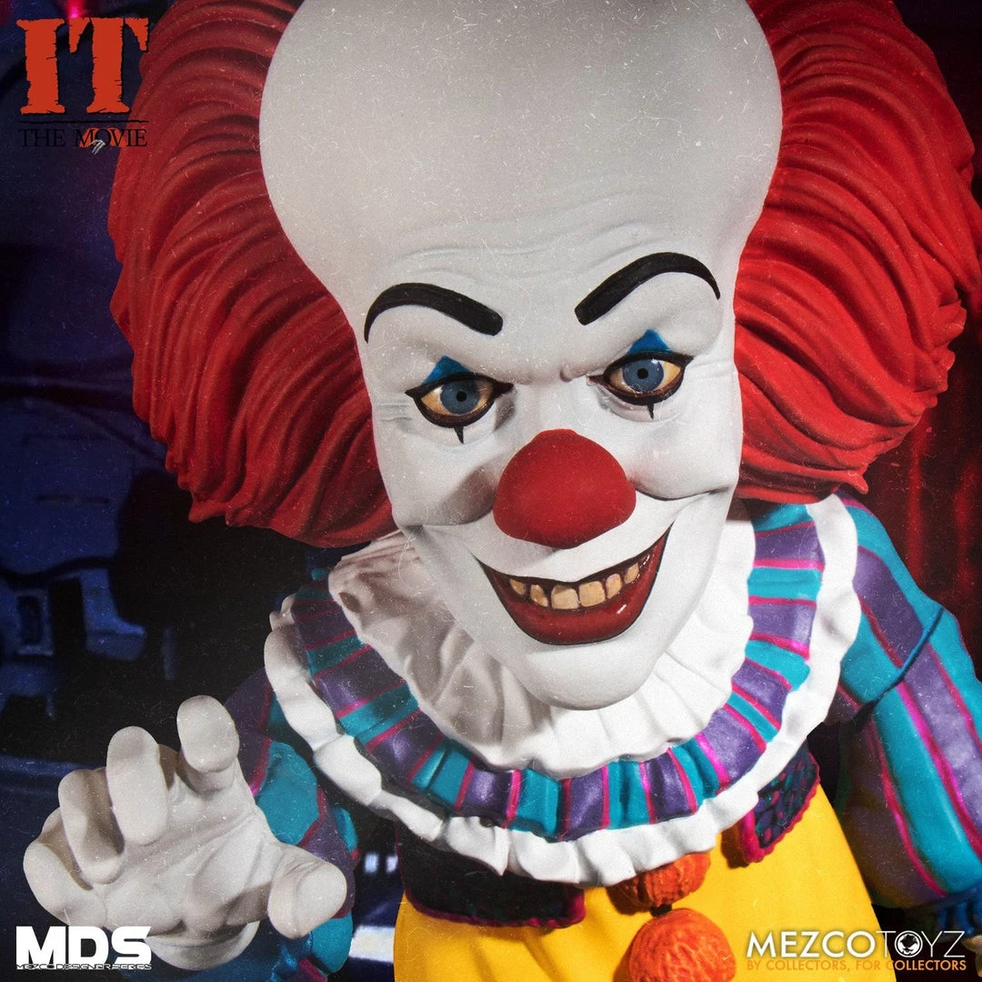 TOY TOKYO Mezco Toyz: MDS Mega Scale - IT (1990) Deluxe Pennywise 6" Tall Figure 10 TOY TOKYO Mezco Toyz: MDS Mega Scale - IT (1990) Deluxe Pennywise 6" Tall Figure