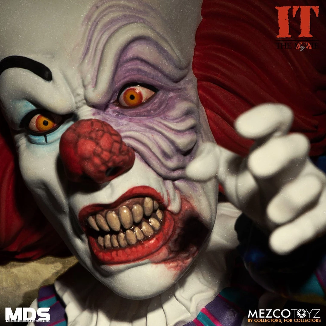 TOY TOKYO Mezco Toyz: MDS Mega Scale - IT (1990) Deluxe Pennywise 6" Tall Figure 11 TOY TOKYO Mezco Toyz: MDS Mega Scale - IT (1990) Deluxe Pennywise 6" Tall Figure