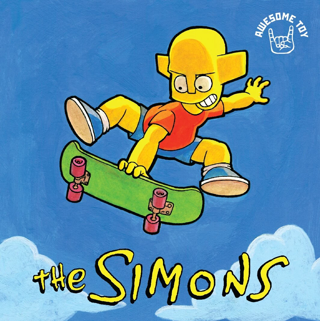 TOY TOKYO Awesome Toy: The Simons Baron Orange Version 4 TOY TOKYO Awesome Toy: The Simons Baron Orange Version