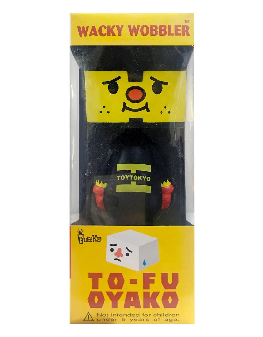TOY TOKYO Funko: Devilrobots Tofu Oyako Wacky Wobbler Black 3 TOY TOKYO Funko: Devilrobots Tofu Oyako Wacky Wobbler Black
