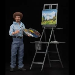 TOY TOKYO NECA - Bob Ross Clothed 8" Tall Action Figure