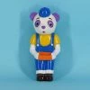 TOY TOKYO Pointless Island: Worker Panda Lunch Time 4.72" Tall Sofubi Figure AWESOME TOY