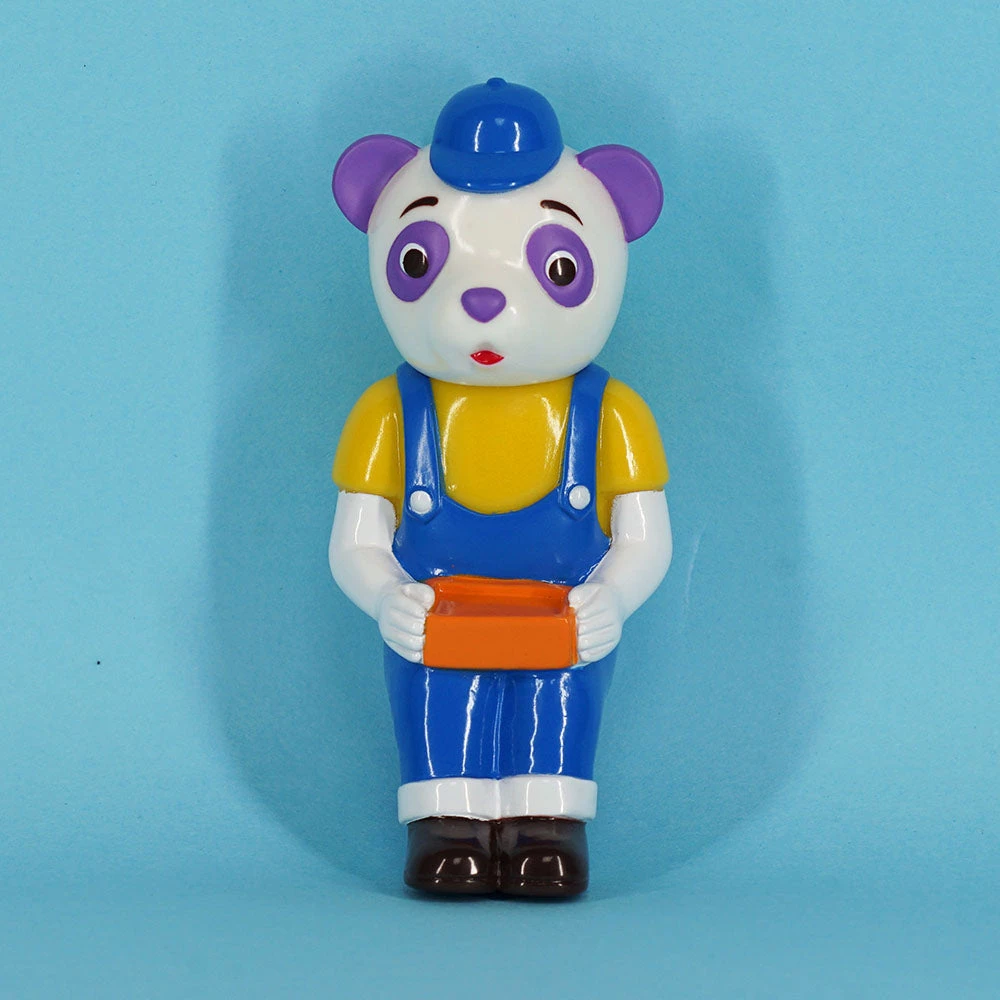 TOY TOKYO Pointless Island: Worker Panda Lunch Time 4.72" Tall Sofubi Figure AWESOME TOY 3 TOY TOKYO Pointless Island: Worker Panda Lunch Time 4.72" Tall Sofubi Figure AWESOME TOY