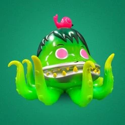 Nathan Jurevicius - Blister The Octopus Green Toy Tokyo NYCC 2020 Exclusive