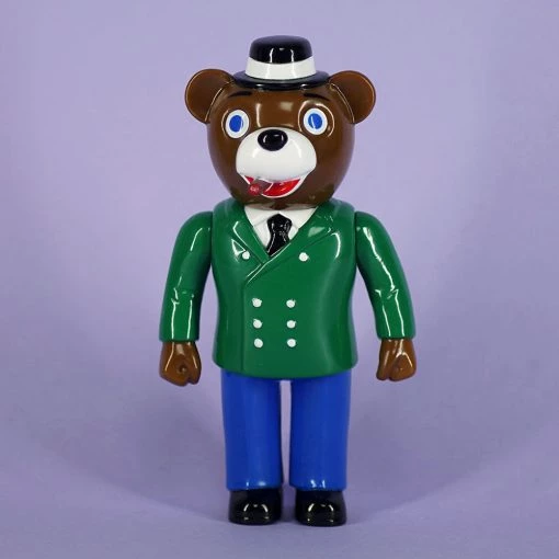TOY TOKYO AWESOME TOY Pointless Island: Boss Bear 5.31" Tall Sofubi Figure 6 TOY TOKYO AWESOME TOY Pointless Island: Boss Bear 5.31" Tall Sofubi Figure