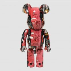 TOY TOKYO MEDICOM TOY: BE@RBRICK - Andy Warhol X Jean-Michel Basquiat #1 1000%