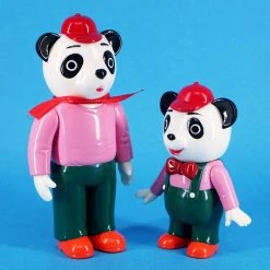 TOY TOKYO Pointless Island: Big Panda And Little Panda 2 Pack Sofubi Figure