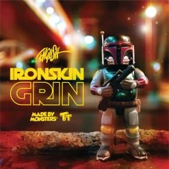 Ron English X Made By Monsters: Pop Art Series - Iron Skin Boba Fett Grin Toy Tokyo Exclusive 1 Blind Bag Figure