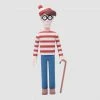 TOY TOKYO MEDICOM TOY: VCD Where's Wally? Wally Red Ver. Figure